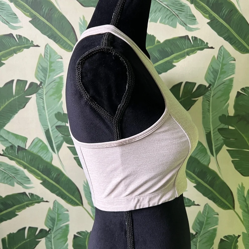 Outdoor Voices Womens Light Gray Sports Bra Small - Picture 5 of 7
